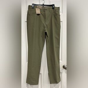 Patagonia Men's Size 30 Transit Traveler Pants Sage Khaki NWT Regular Inseam